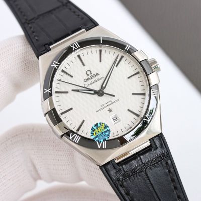 Omega 5th Constellation 41MM 8900/8901 Movement Imported Ceramic Bezel Replica Watch
